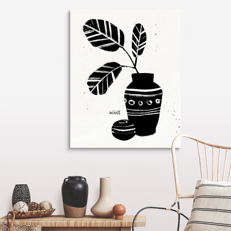 Art mural sur toile Botanical Sketches, Toile tendue, H 40 po x l 32 po