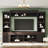 Farmhouse 4-Piece Entertainment Wall Unit Set With Bookshelf For Tvs Up To 70"-1139418406