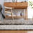 Vermont Hand Woven Wool/Cotton Geometric Rug in Brown/Ivory-1082116675