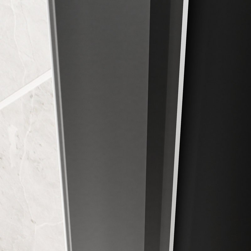 54" W X 72" H Double Sliding Shower Door With 1/4" (6mm) Clear Tempered Glass, Matte Black Aluminum Frame, Dual Stainless Handles, Adjustable Width, Enhanced , Reversible Setup For Bathroom H, Glass