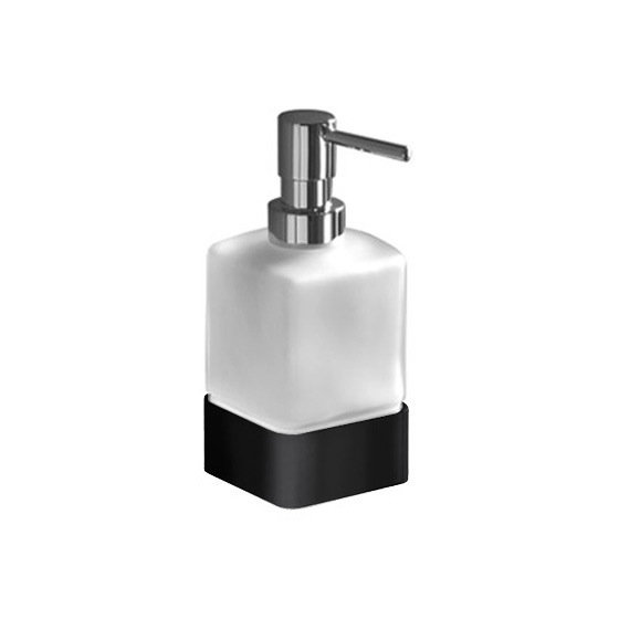 Leverette Soap Dispenser, Matte Black