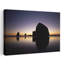 Rock Formations Reflecting In Water At Sunset, Cannon Beach, Oregon, Usa Contemporary Wall Art-821799548