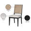 Chaise d'appoint en bois massif -228933180