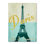 «Paris City of Light» par Jadaya, impression sur toile tendue