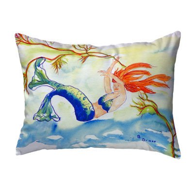 Coussin lombaire intérieur/extérieur Resting Mermaid