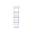 Laguerre 5-shelf Geometric Bookcase-24440837