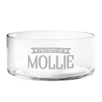 Personalized Elevated Dog Bowl Stand with Internal Storage - Grey