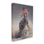 «Rodeo Cowgirl And Lasso On Canvas» par David Kiehm, peinture-93924676-93924677