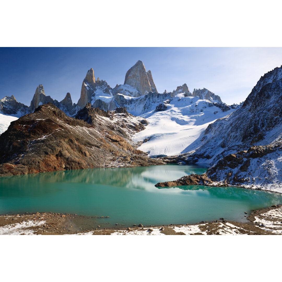 Laguna De Los Tres von Gcoles - Kunstdrucke auf Leinwand