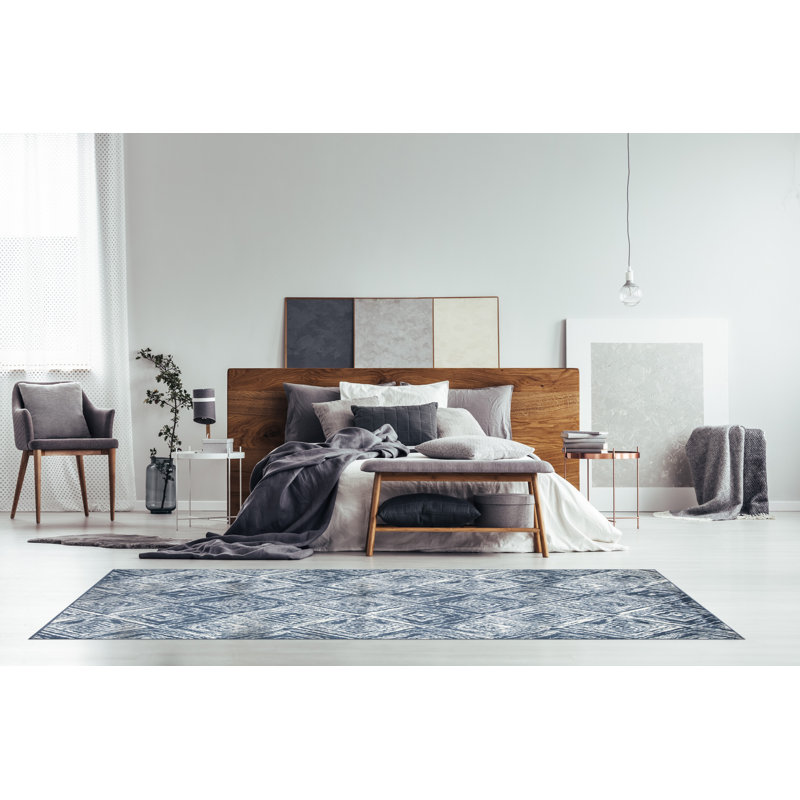 Zarhiya Geometric Indoor Rug, Rectangle 7'8" x 11'1"