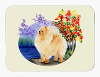East Urban Home Pomeranian Glass Cutting Board