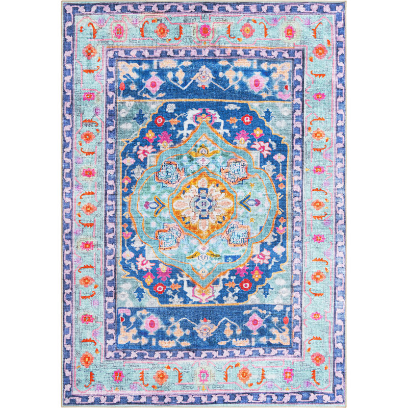Utin Chenille Oriental Indoor Rug, Rectangle 7'6" x 10'6"