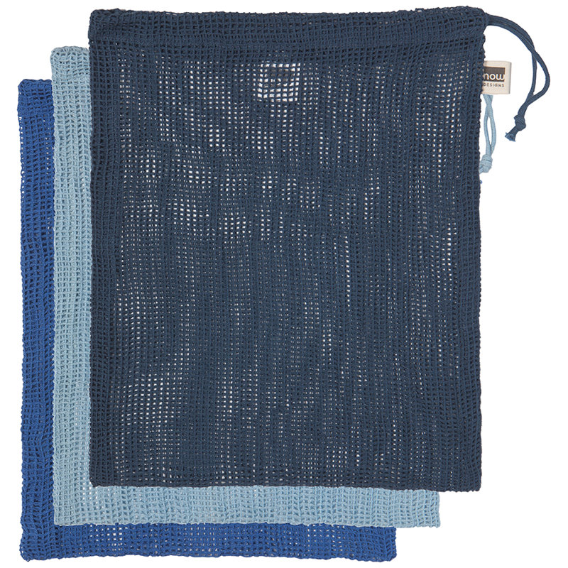 Food Storage Container, Blue/Navy/Light Blue
