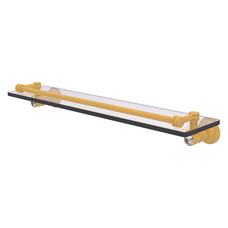 Tablette flottante Carolina, Or espagnol, H 3,3 po x l 22 po x P 5,54 po