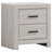 White 5-Piece Slatted Headboard Panel Bedroom Set