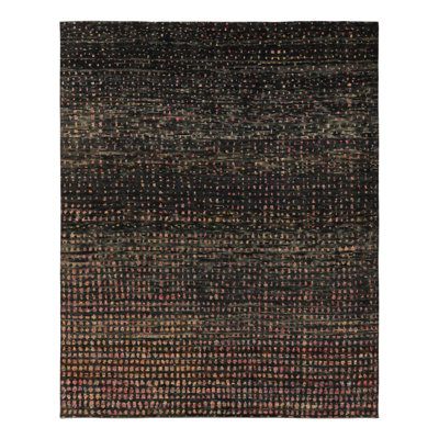 Handmade Silk and Wool Area Rug