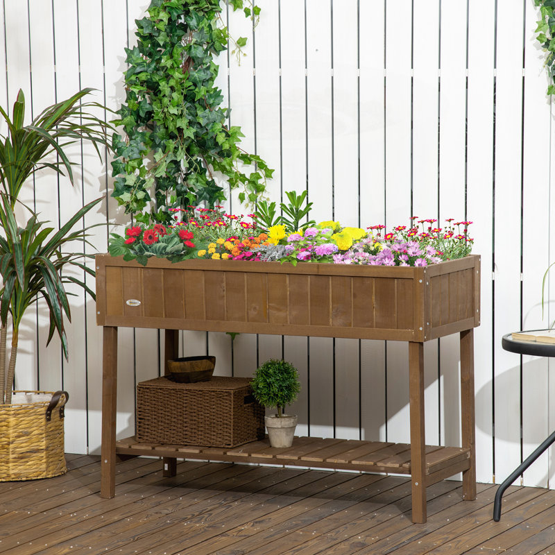 Lit de jardin surélevé polyvalent pour diverses plantes et un jardinage facile