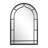 Otho 47" Arched Black Wall Mirror