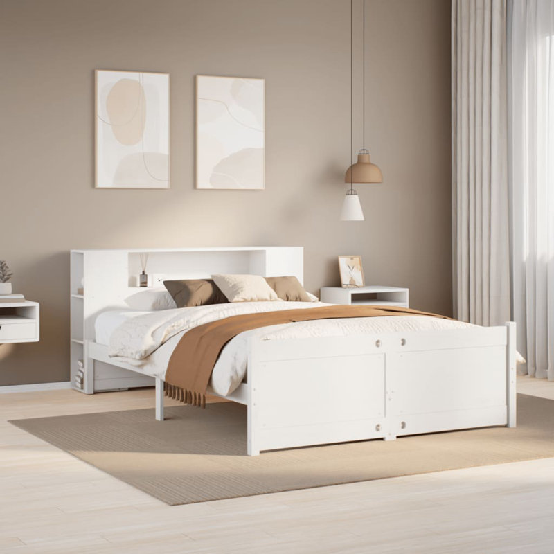 Solid Wood Bed