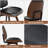 Faux Leather Upholstered  Side Chair-645453949