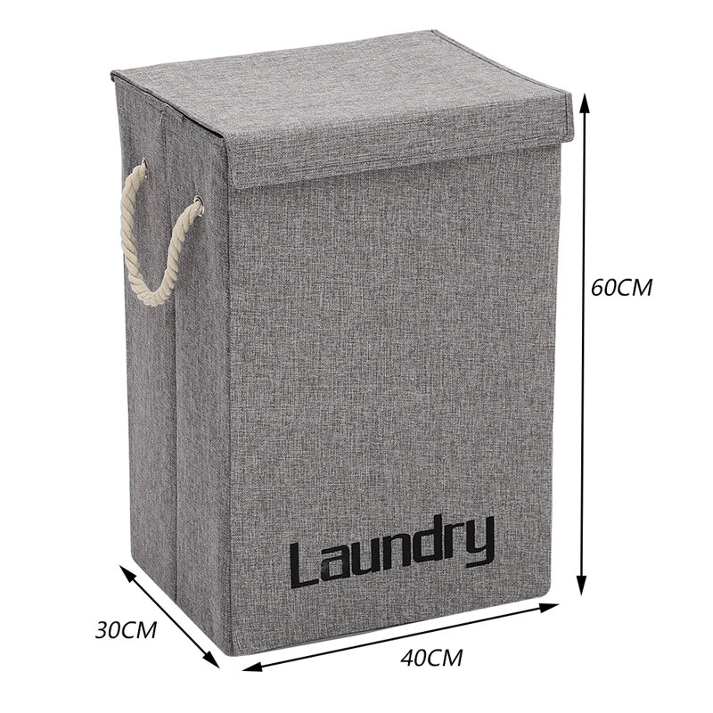 Surianna Linen Laundry Room Organizer