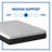 Sealy Cool 12" Medium Memory Foam Mattress-39520295