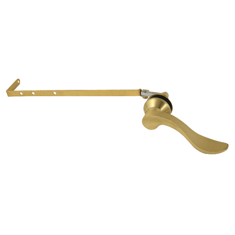 Kingston Brass NuWave Universal Front or Side Mount Toilet Tank Lever, Brushed Brass