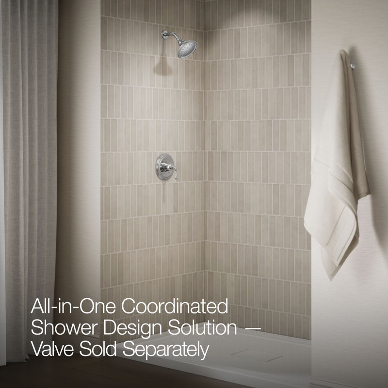 Devonshire Rite-Temp 1.75 Gpm Shower Fucet, Polished Chrome