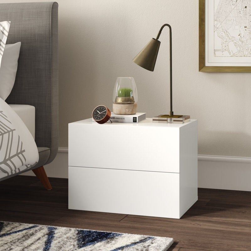 Aurora 24'' W Nightstand, Pure White