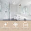 Ventilateur de salle de bain TurboFlow Square