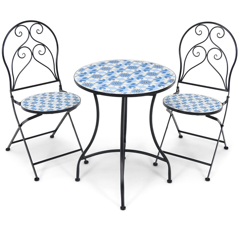 Ensemble de chaises bistro 3 pièces
