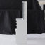 Petit meuble-lavabo de 29,2 po avec tabouret gauche et tabouret rembourré, très grand miroir coulissant à droite, rangement multi-couches grande capacité, commode pratique et pratique, convient aux petits espaces-829571796