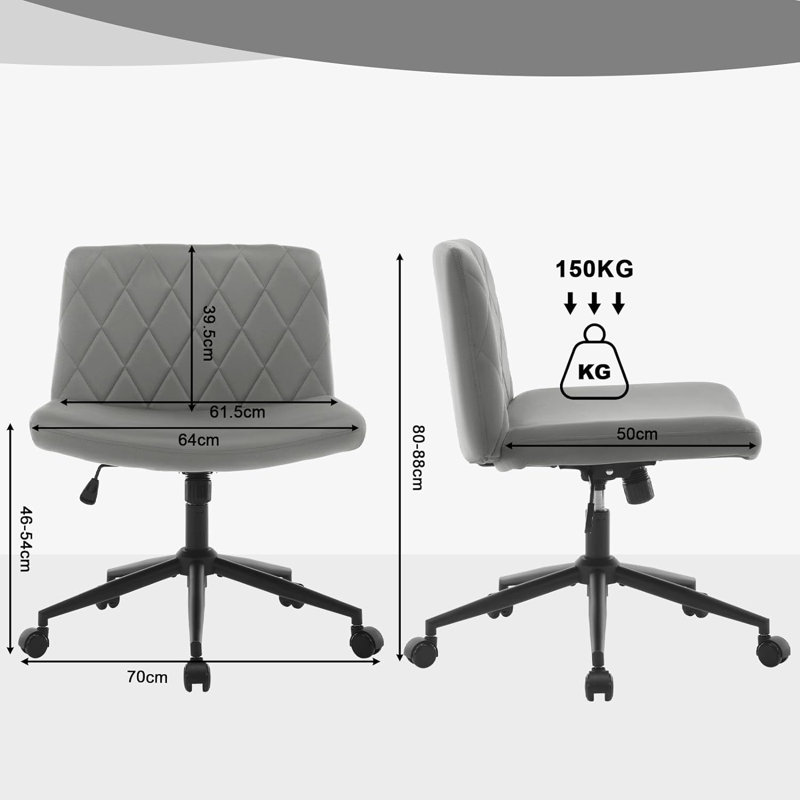 Calvino Velvet Office Chair