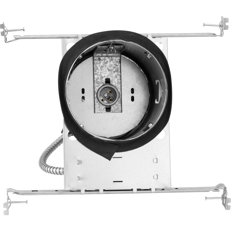 6" Steel Recessed New Construction Housing With Quick Link Connector For 6" Trim