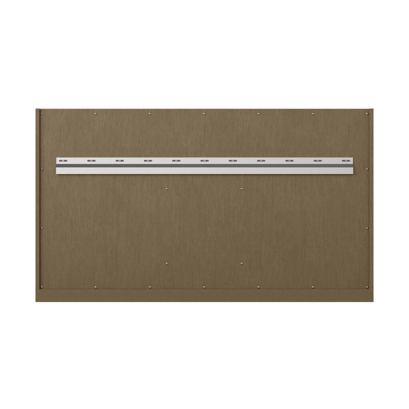 Chicago 48 in. Single Vanity, Walnut Whisper, Victorian Silver