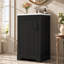Meuble-lavabo Mavessa de 20 po avec lavabo en céramique, meuble-lavabo moderne sur pied avec porte à fermeture amortie, tablette de rangement intégrée, tablette réglable et robinetterie monotrou.-326287368