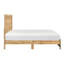 Grand lit 1pc charme rustique contemporain-1939222078