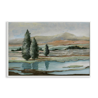 Art de giclée de paysage de ruisseau naturel par Max Maxx