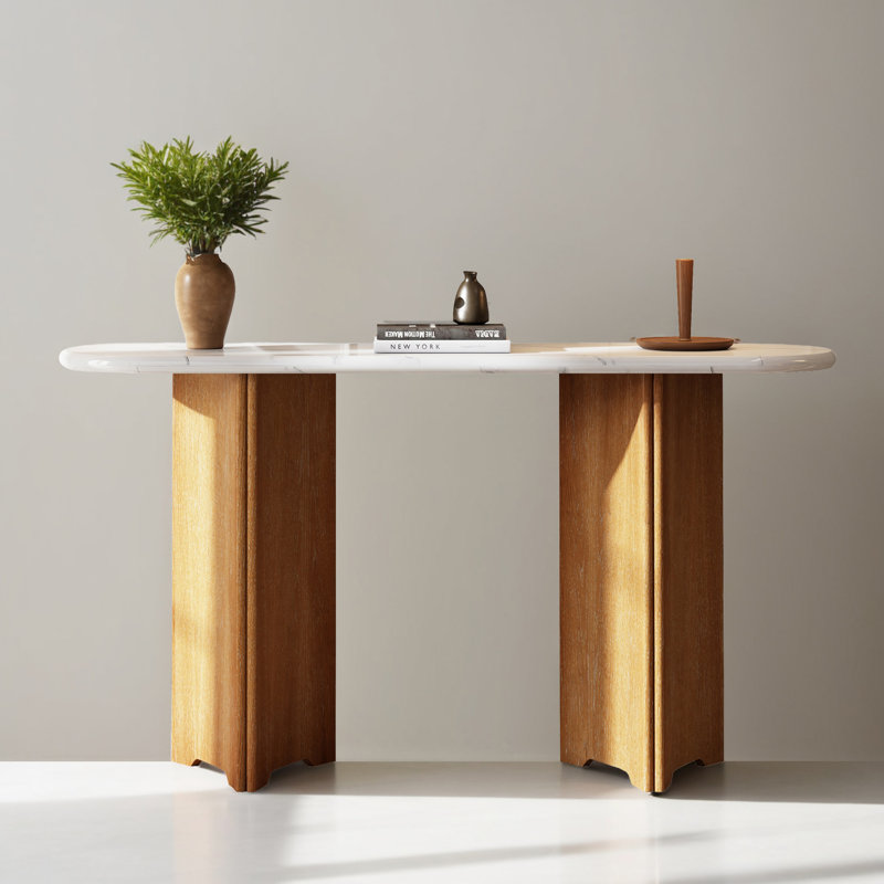Table d'appoint 54 po pour vestibule, Naturel
