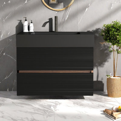Meubles-lavabos modernes (doit inclure le meuble-lavabo et le lavabo), rangement mural