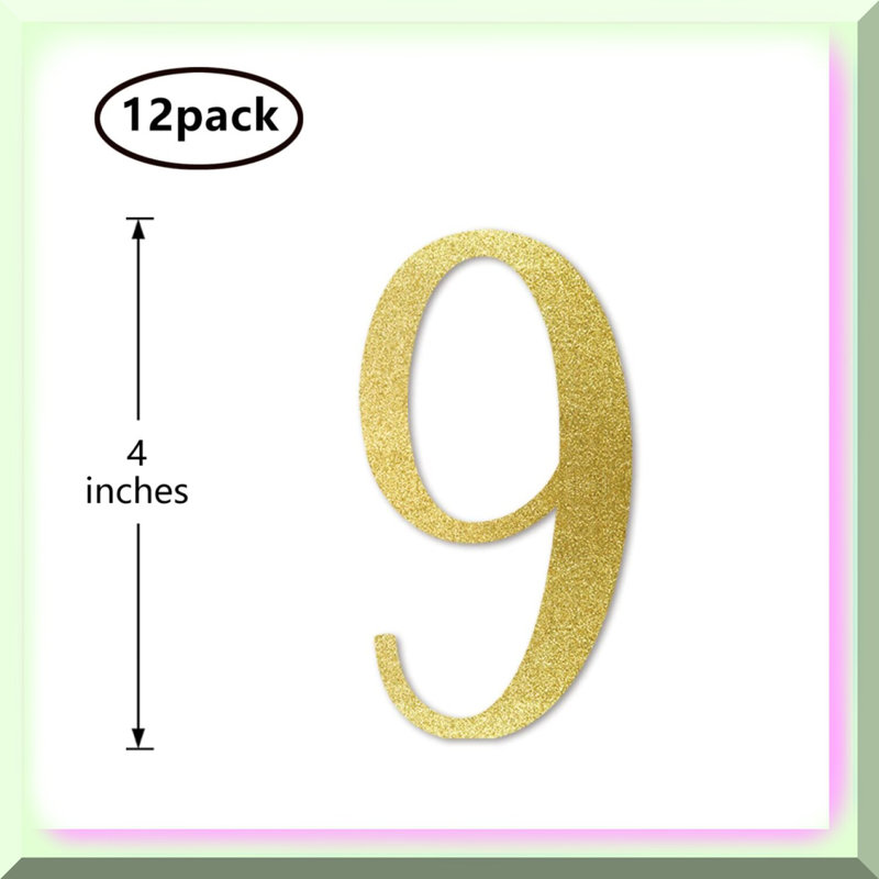30th Birthday Gold Glitter Banner