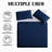 Embossed Quilted Bedspread Set – Ultra Soft Microfiber Coverlet With Pillow Shams, Hotel-Style Bedding For High Beds-124241663-124241666