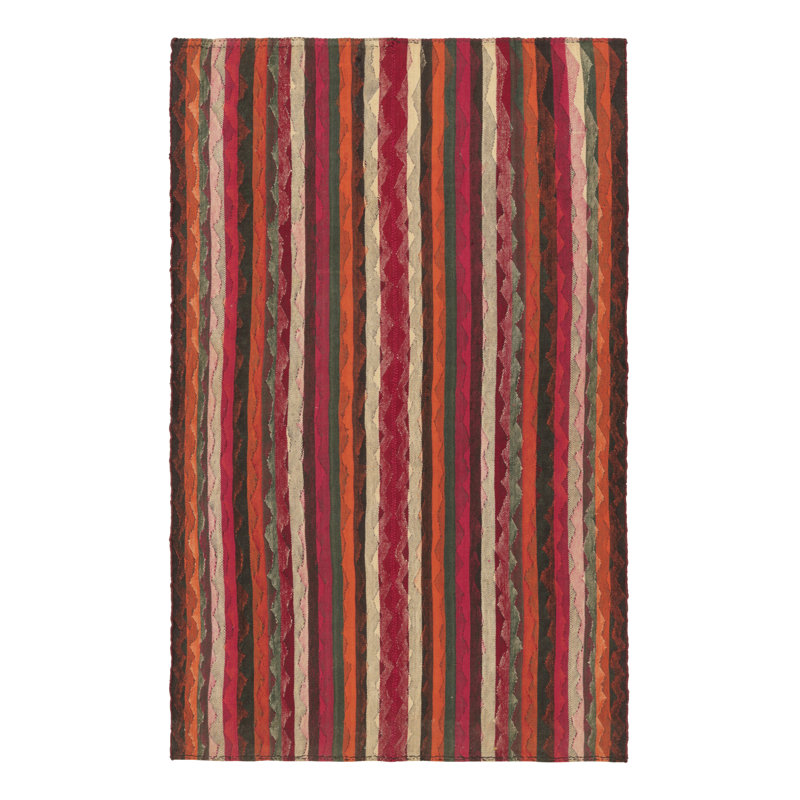 Kilim & Flat Weave One-of-a-Kind 4'3X6'11 Area Rug