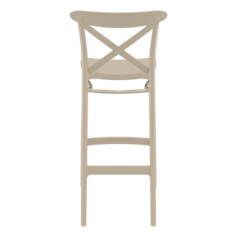 Tabouret Bijou, Taupe, Tabouret de bar (siège d'une hauteur de 29,5 po)