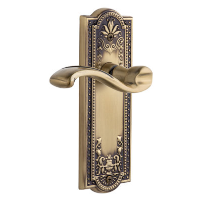 Grandeur Parthenon Plate Double Dummy with Portofino Lever