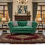 Canapé 65 po en tissu d'ameublement Chesterfield-1712768166