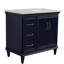 Ensemble de meuble-lavabo simple 37 po Lobardy-915743846