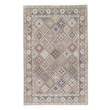 Fine Hand knotted Silk & wool Persian Nain rug 5'3'' X 8'1''