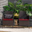 Banc tête-à-tête en rotin Patiojoy-2092250696