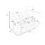 Velours chocolat contemporain 2 : Fauteuil inclinable avec accoudoirs rembourrés, meuble de salon confortable, capitonnage vertical